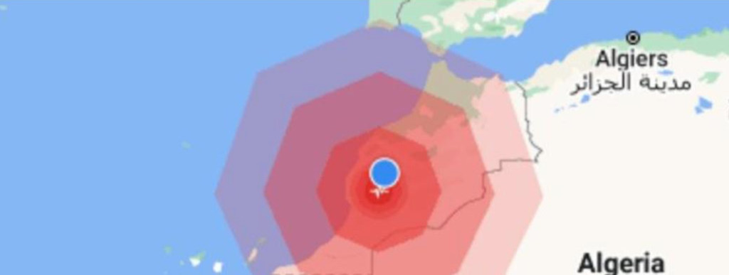 séisme tremblement de terre Maroc