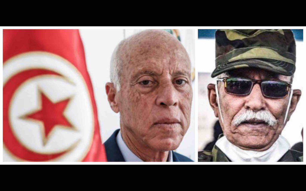 Brahim Ghali Kaïs Saïed Tunisie Polisario RASD