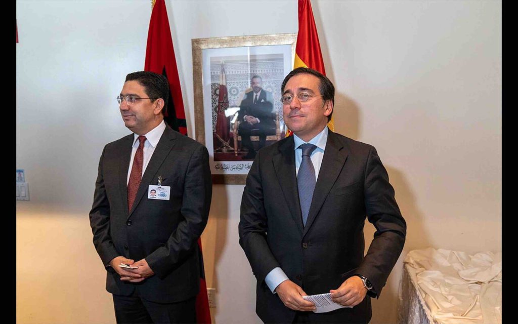 Nasser Bourita José Manuel Albares Maroc Espagne