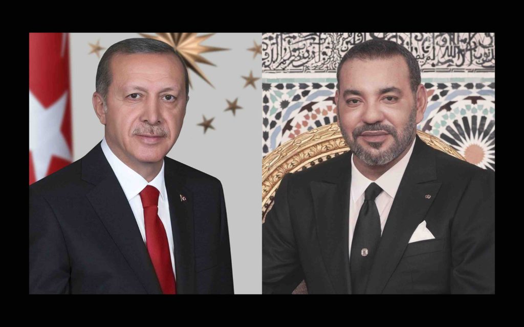 Roi Mohammed 6 Recep Tayyip Erdogan Turquie Maroc