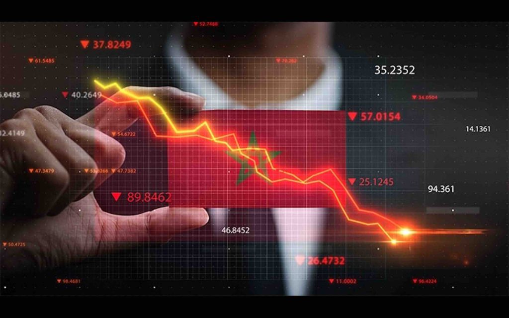 économie Maroc bourse chute baisse