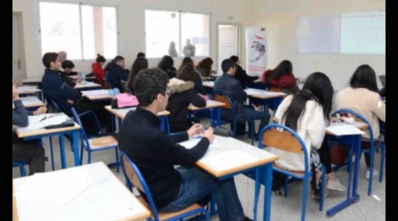 salle de classe école collège Maroc lycée enseignement études étudiants