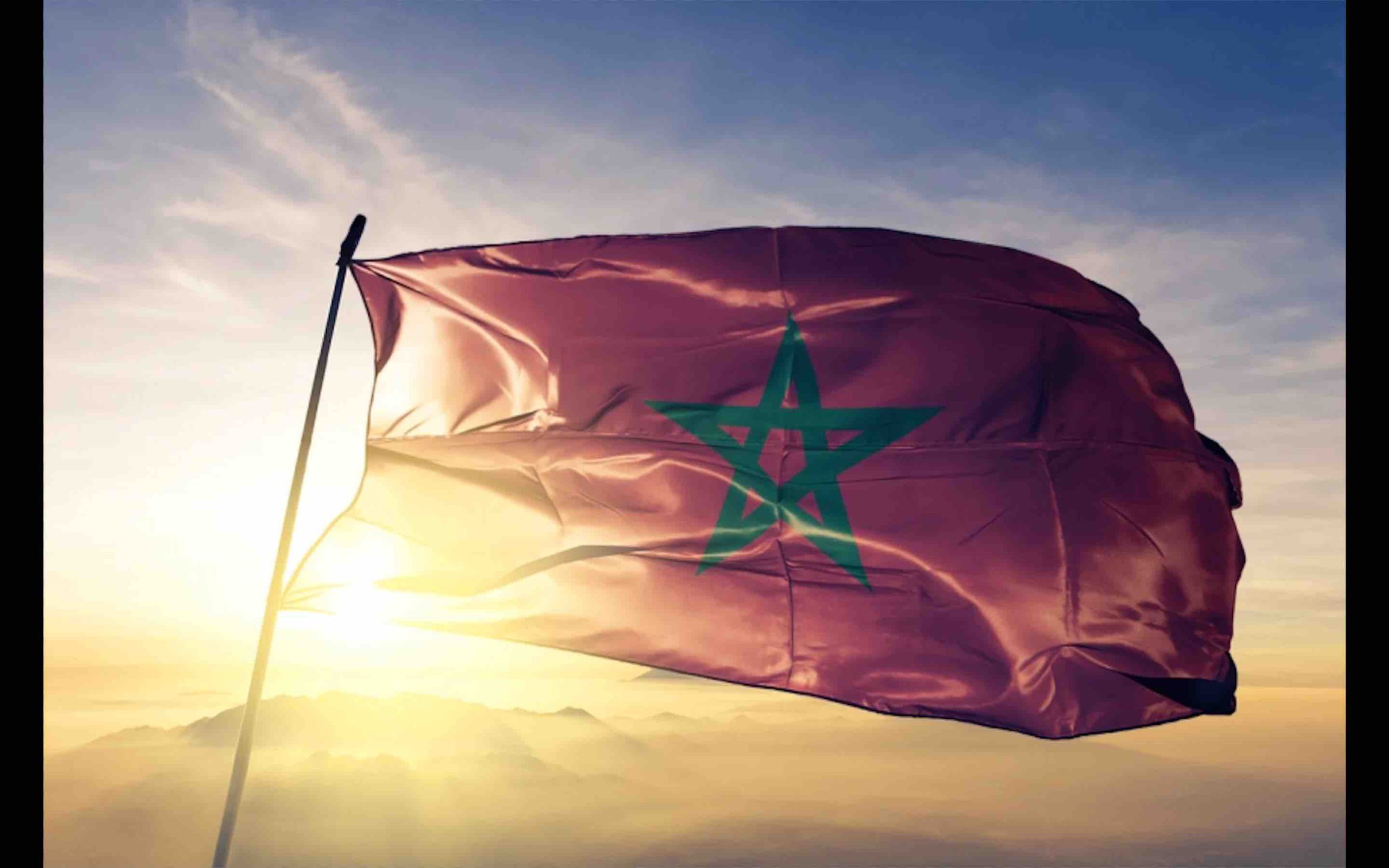 Maroc drapeau marocain Morocco flag