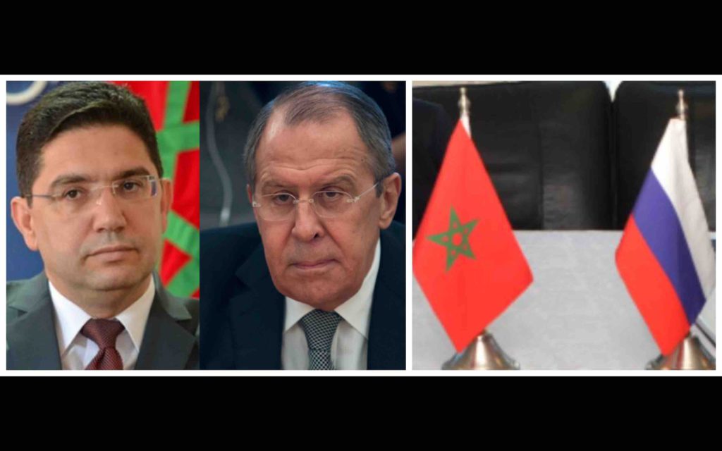 Sergueï Lavrov Nasser Bourita Maroc Russie Morocco Russia