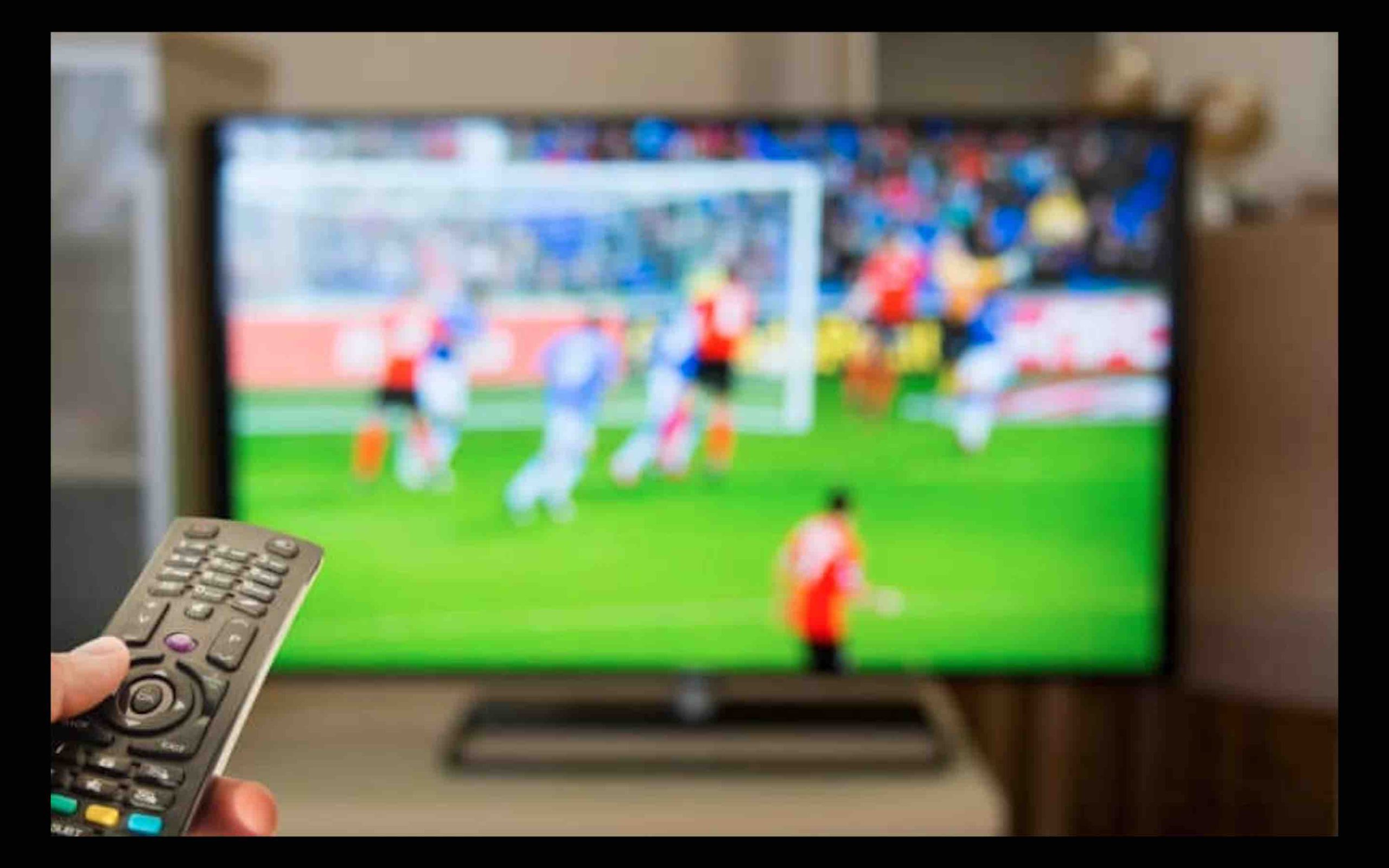 match foot télévision télé écran