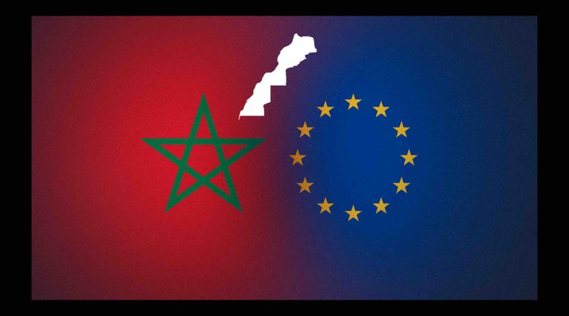 Maroc UE Europe EU Morocco Union européenne carte