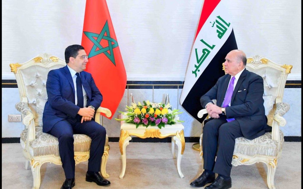 Nasser Bourita Fouad Hussein Maroc Irak sahara marocain