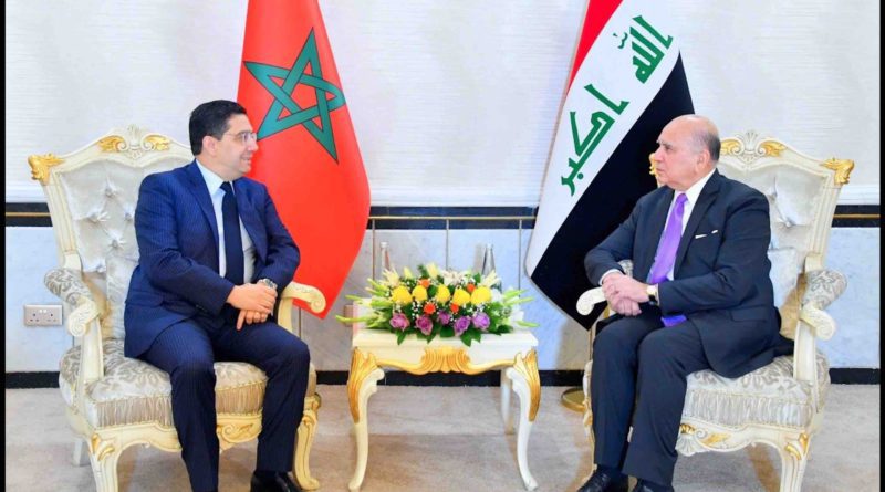 Nasser Bourita Fouad Hussein Maroc Irak sahara marocain