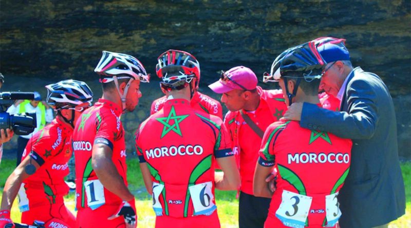 L’équipe du Maroc de cyclisme