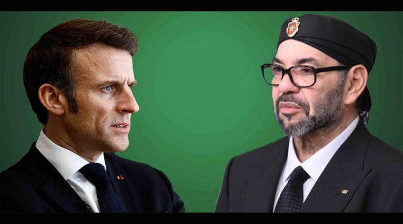 Emmanuel Macron Roi Mohammed 6 Maroc France