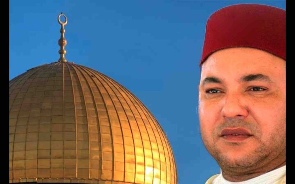 Roi Maroc Mohammed 6 Palestine Al Qods