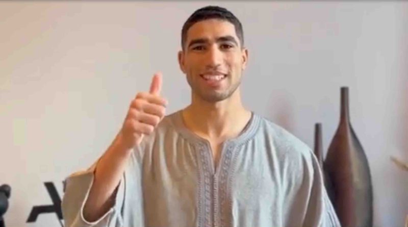 Achraf Hakimi Maroc Morocco