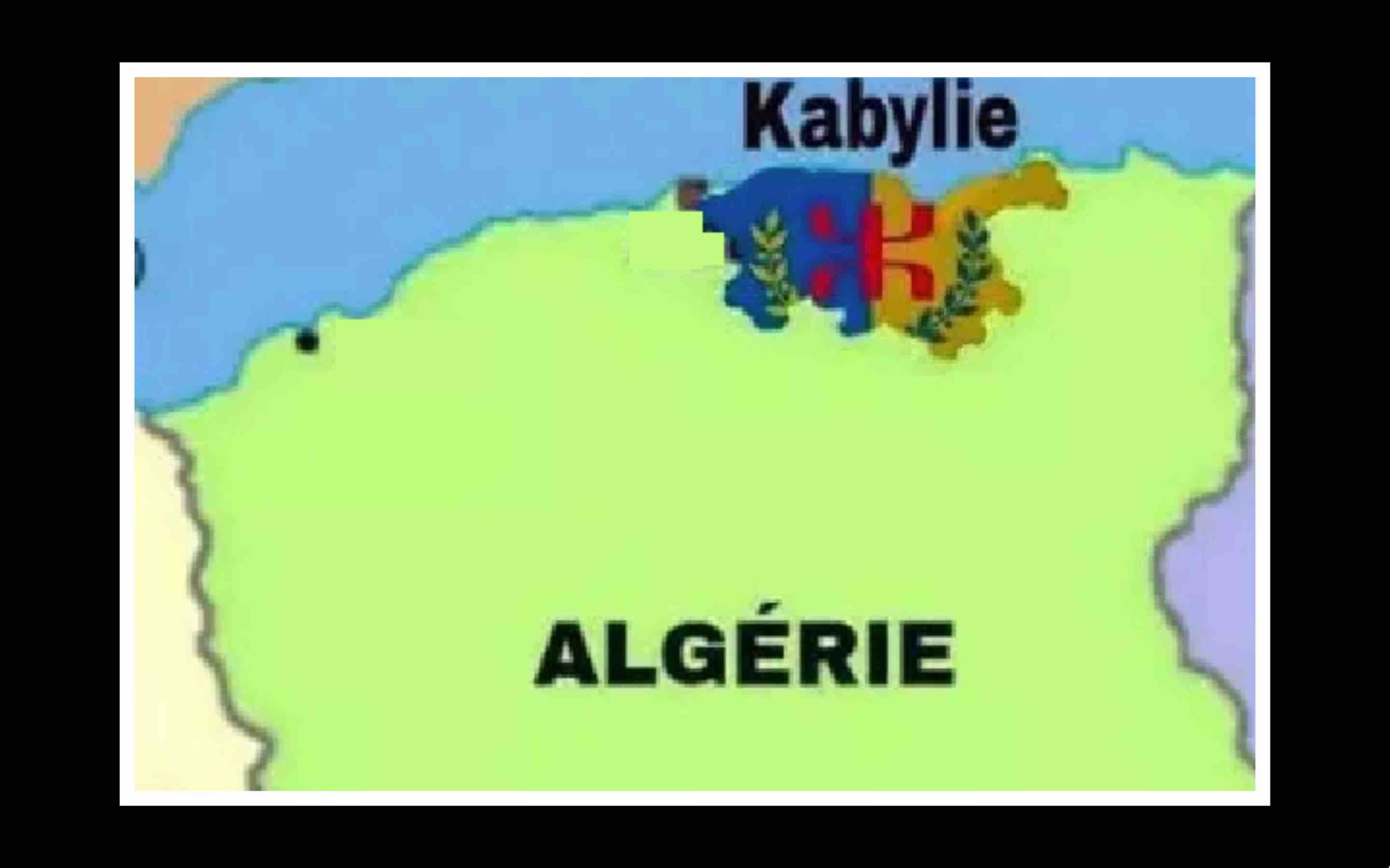 Kabylie pays carte