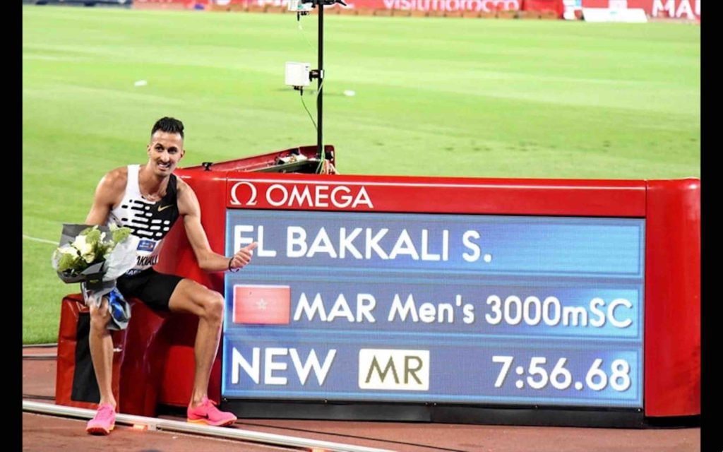 3000m steeple Soufiane El Bakkali Maroc Morocco