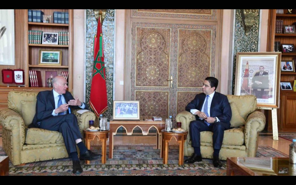 Nasser Bourita, a reçu mardi à Rabat, le président de la Fondation Konrad-Adenauer, Norbert Lammert