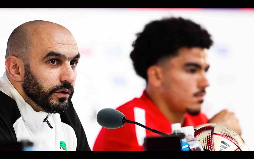 Walid Regragui Zakaria Aboukhlal Maroc Morocco