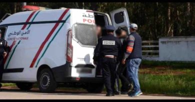 fourgon police Maroc policiers arrestation