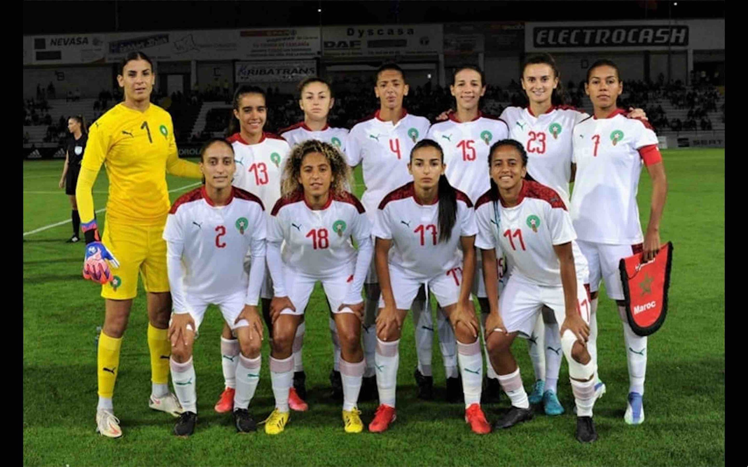 Lionnes de l'Atlas Maroc équipe féminine