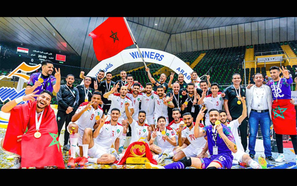 coupe arabe de Futsal Maroc
