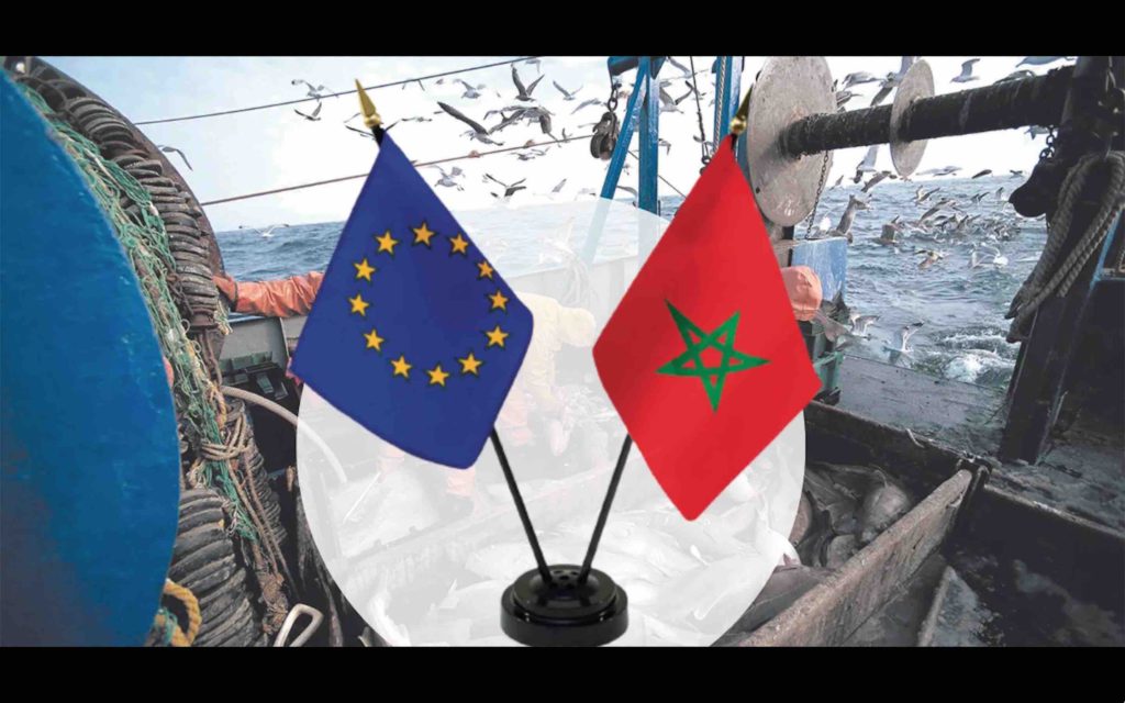 Union européenne Accord de pêche Maroc UE EU Morocco Europe Fishing Agreement