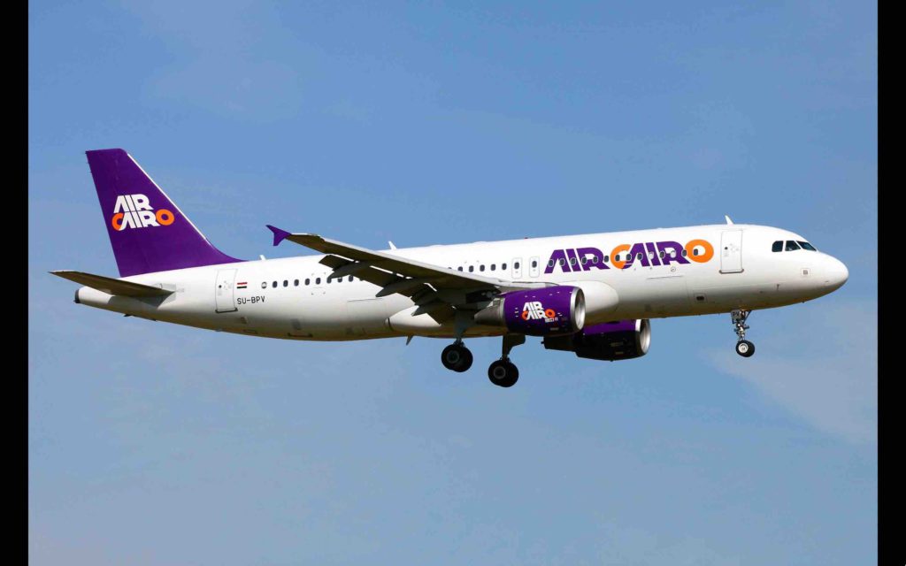 Air Cairo Airbus A320 Maroc Égypte