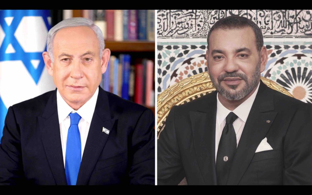 Benyamin Netanyahu roi Mohammed 6 Maroc Israël Sahara marocain