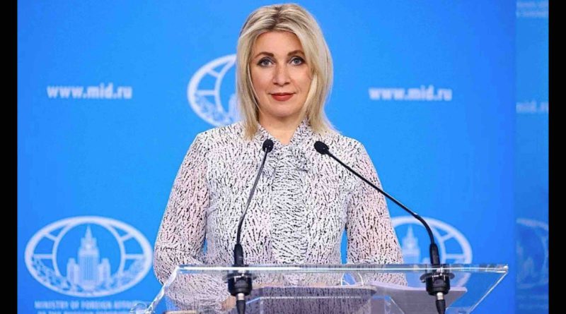 Maria Zakharova Russie Maroc Russia Morocco Afrique Africa