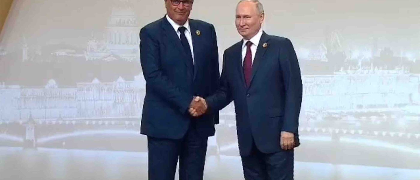 Sommet Russie-Afrique Aziz Akhannouch Vladimir Poutine Maroc Russie Russia Morocco