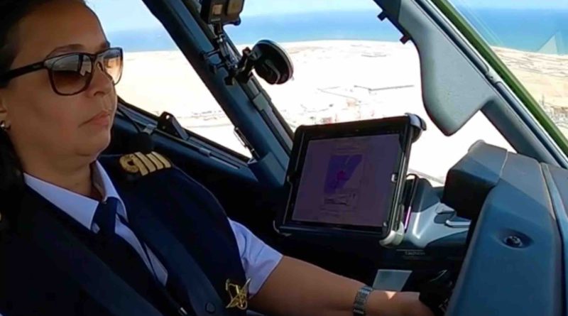 (Vidéo) atterrissage pilote femme RAM Royal air Maroc