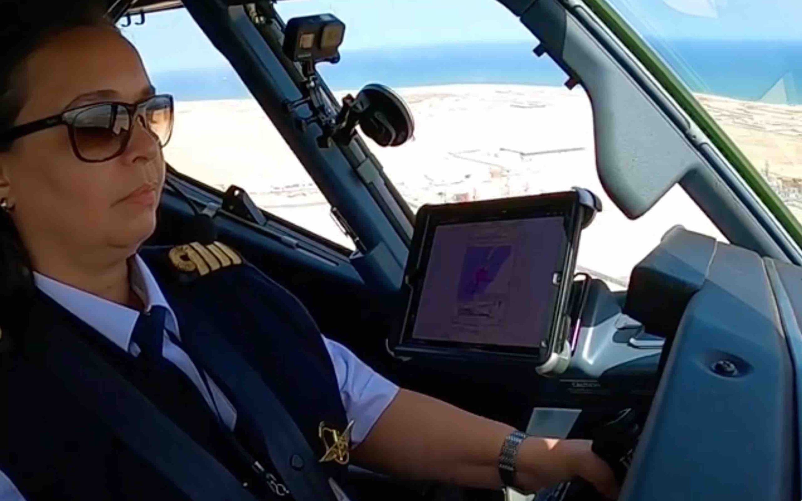 (Vidéo) atterrissage pilote femme RAM Royal air Maroc
