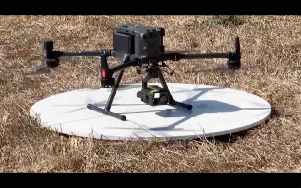 drone incendie feu forêt Maroc