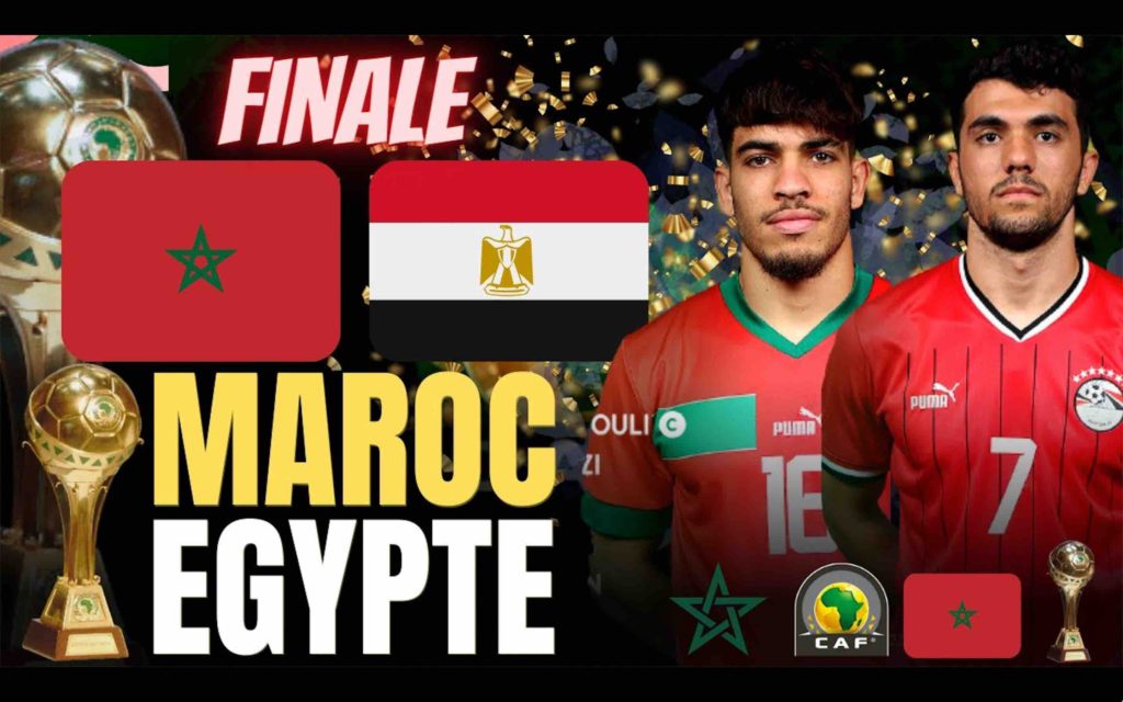finale CAN U23 Maroc U 23 Égypte U-23 Morocco Egypt final