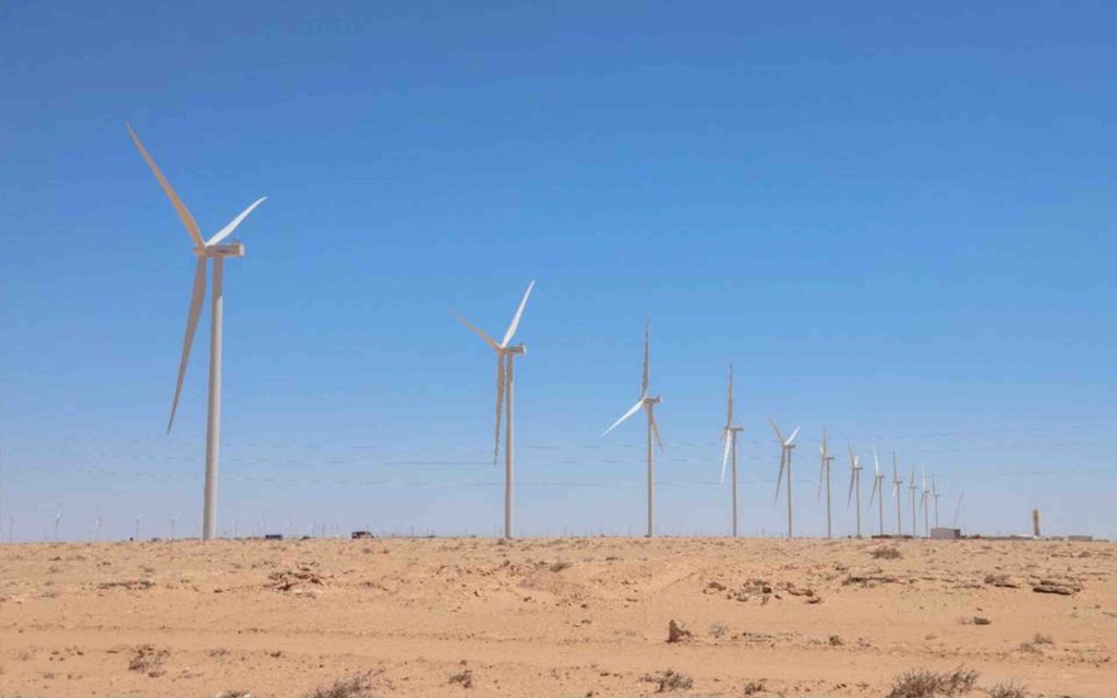 parc éolien de Boujdour Maroc