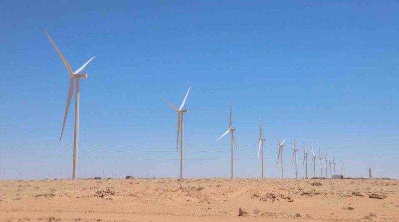 parc éolien de Boujdour Maroc