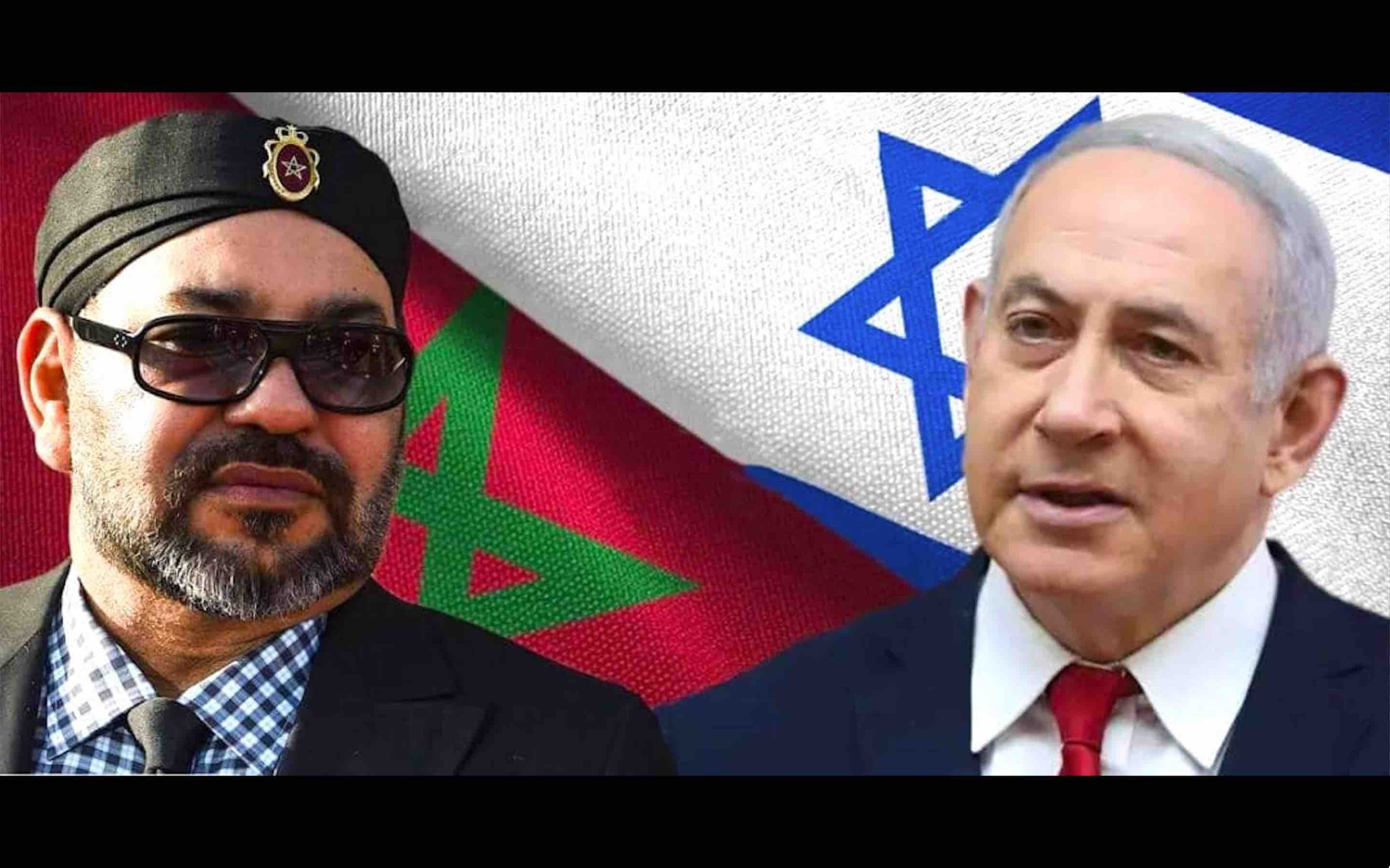 roi Mohammed 6 Benyamin Netanyahu Maroc Israël Morocco Israel