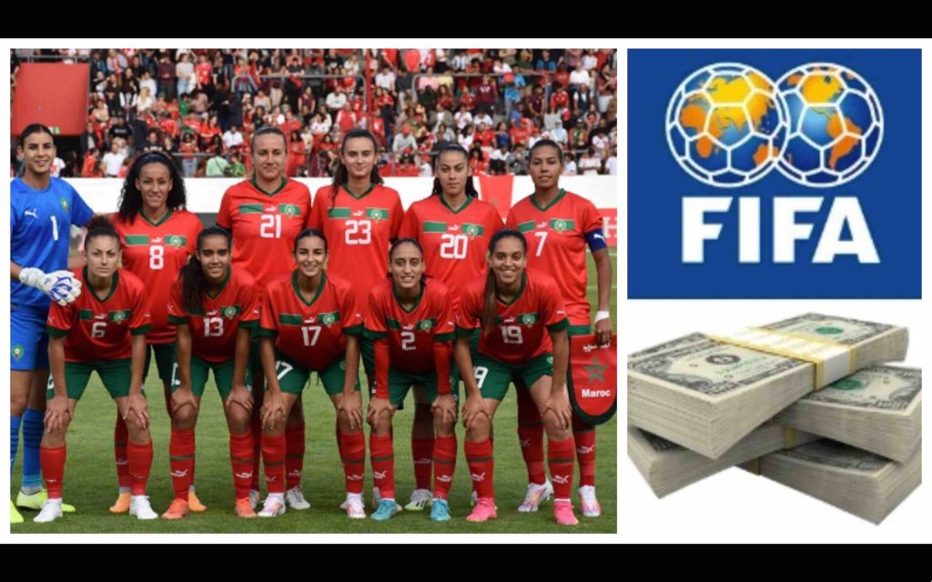 Coupe du monde féminine 2023 prime FIFA Marocaines mondial 2023 Maroc