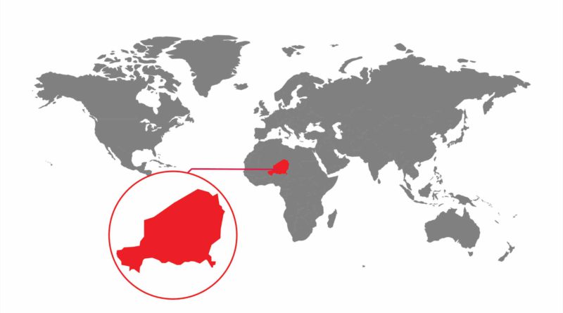 Niger carte monde Afrique