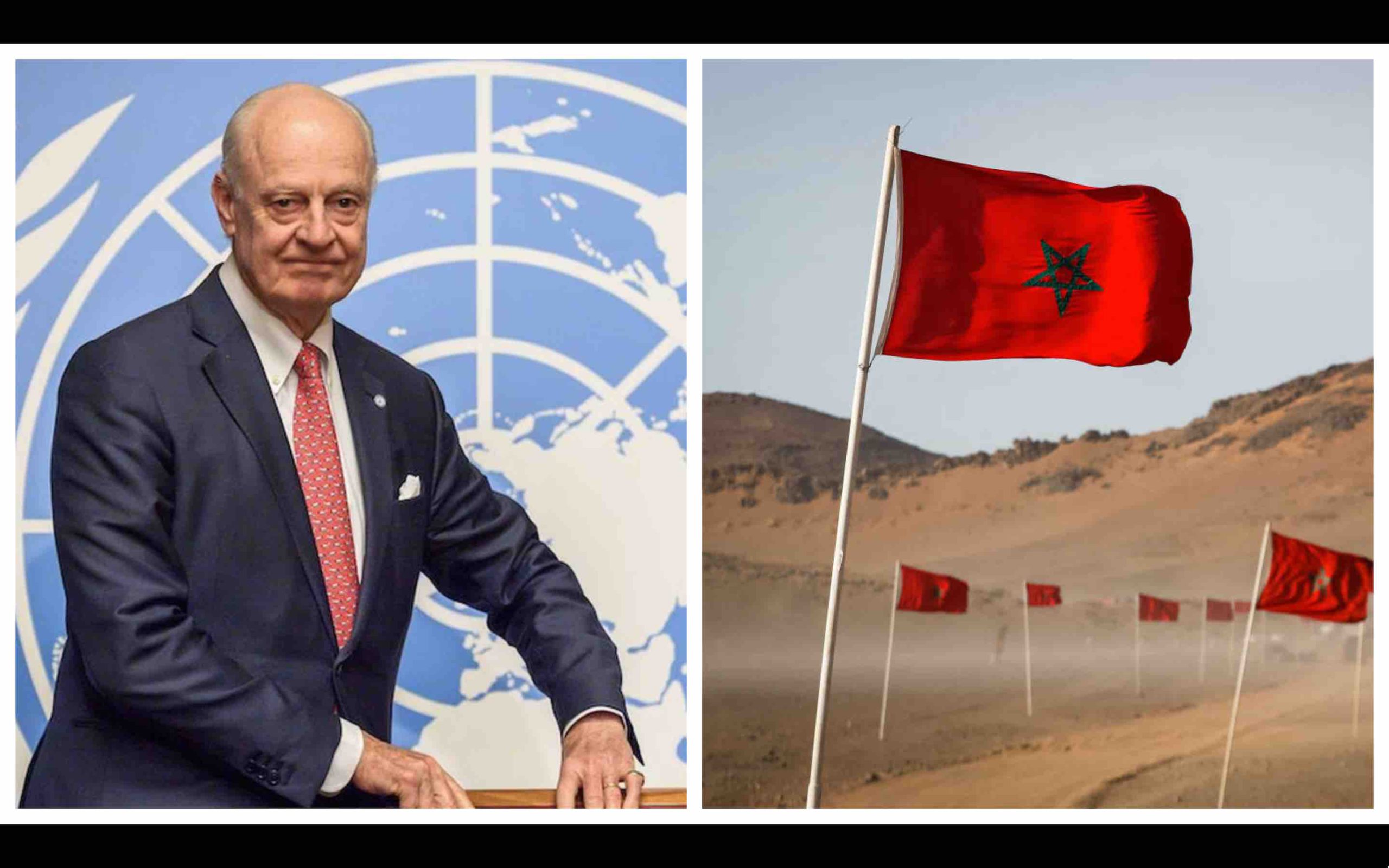 Staffan de Mistura Sahara marocain Maroc Moroccan Sahara Morocco