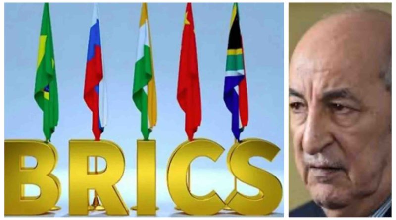 Tebboune Abdelmadjid Algérie BRICS Algeria Maroc Morocco