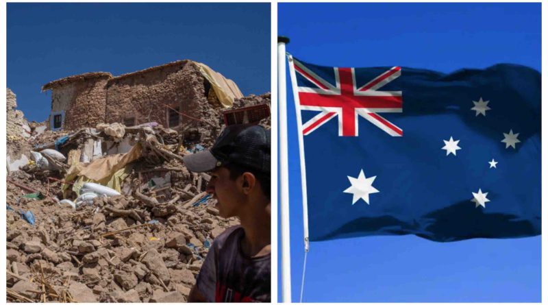 Australie tremblement de terre séisme Maroc Australia earthquake Morocco
