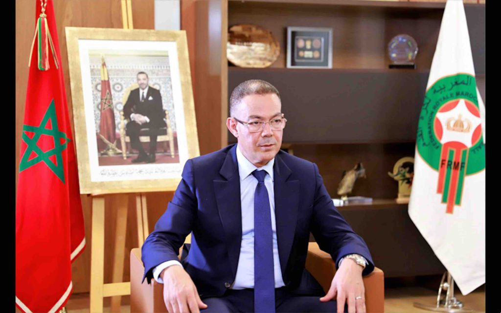 Fouzi Lekjaa FRMF Maroc Morocco