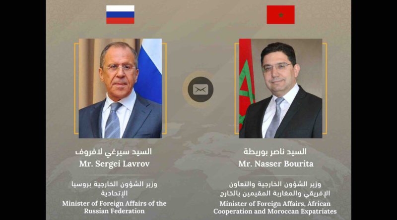 Maroc Russie Nasser Bourita et Sergueï Lavrov Morocco Russia