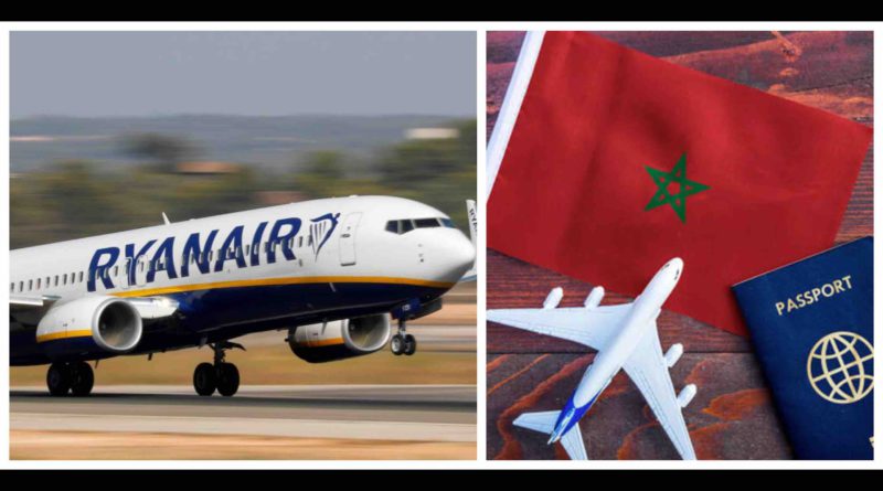 Ryanair Maroc Morocco voyage avion plane