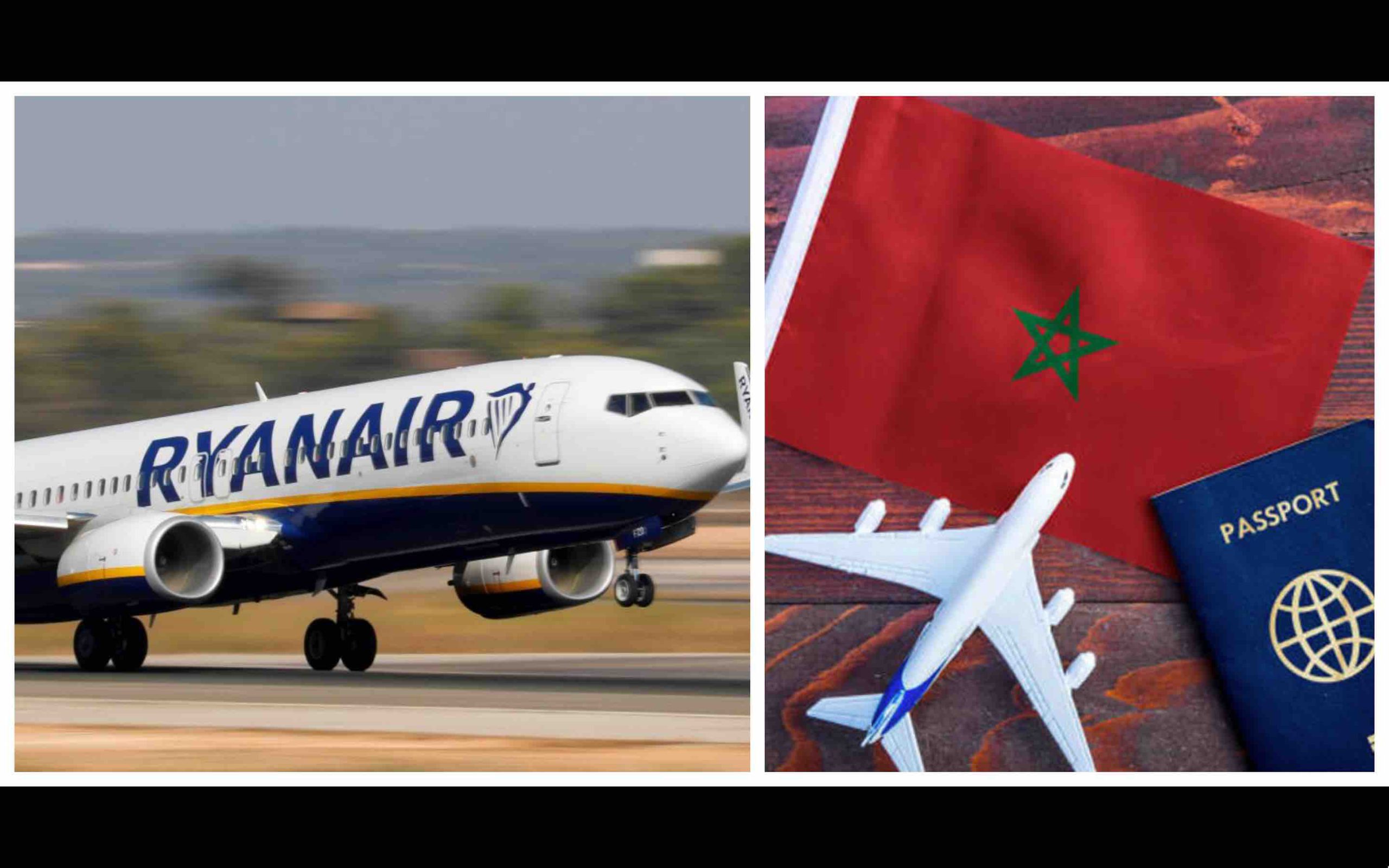 Ryanair Maroc Morocco voyage avion plane