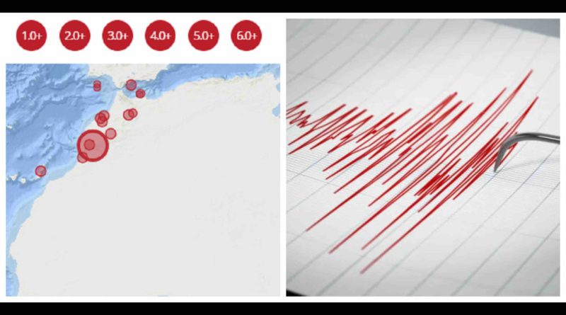 Séisme au Maroc tremblement de terre Earthquake In Morocco