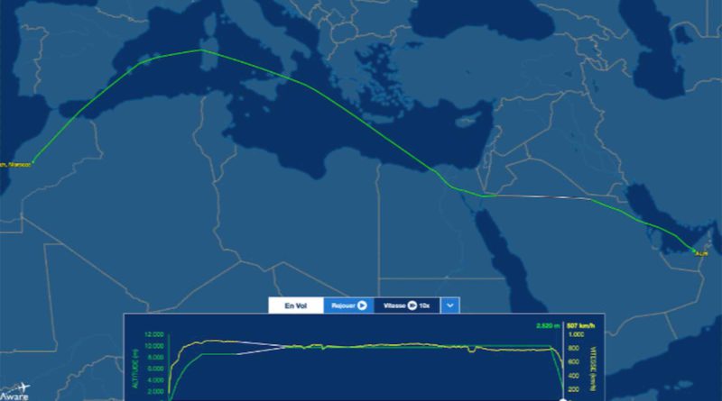 avions Émirats arabes unis séisme Maroc Algérie