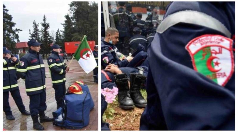 protection civile algérienne Algérie