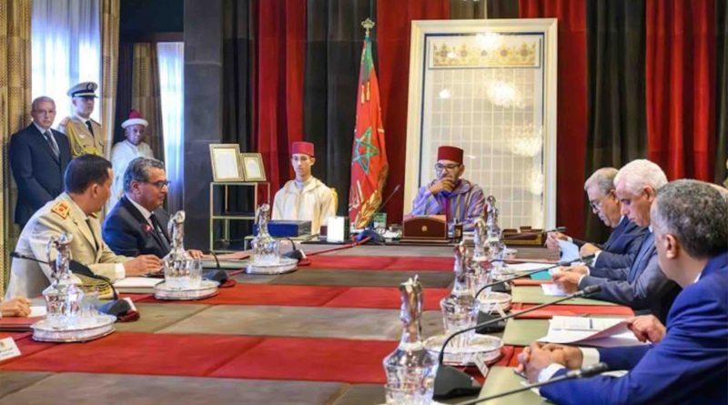 roi Maroc Mohammed 6 réunion séisme tremblement de terre