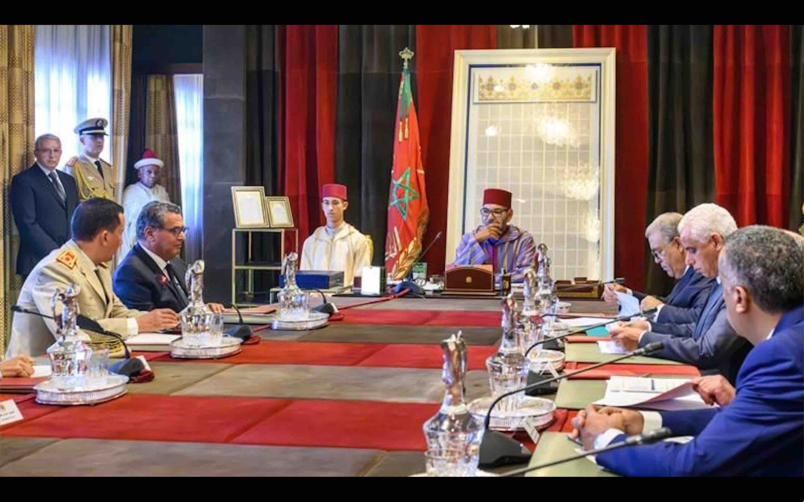 roi Maroc Mohammed 6 réunion séisme tremblement de terre