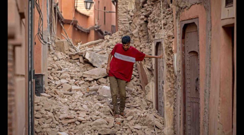 séisme tremblement de terre Maroc earthquake Morocco